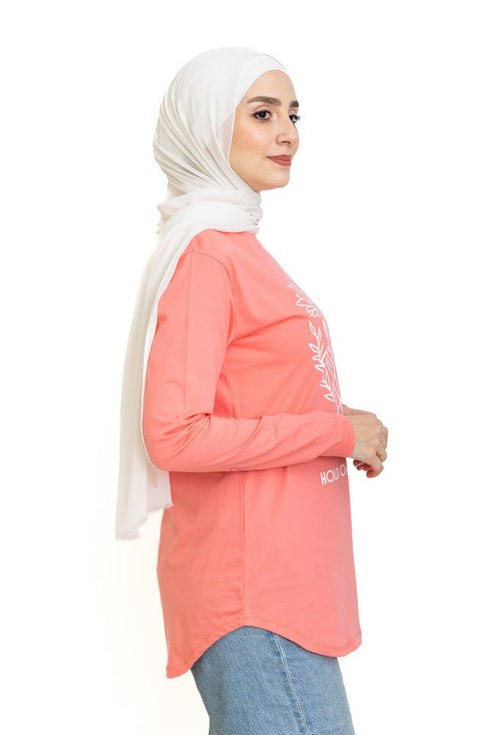 Bubblegum Printed Long - Sleeve Design 4 - Khotwh
